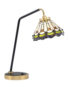 Desk Lamps One Light Desk Lamp in Matte Black & New Age Brass (200|59-MBNAB-9395)