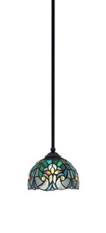 Zilo One Light Mini Pendant in Matte Black (200|560-MB-9925)