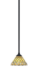 Zilo One Light Mini Pendant in Matte Black (200|560-MB-9415)