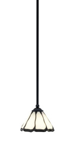 Zilo One Light Mini Pendant in Matte Black (200|560-MB-9125)
