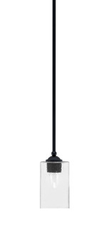 Zilo One Light Mini Pendant in Matte Black (200|560-MB-530)