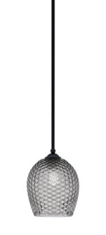 Zilo One Light Mini Pendant in Matte Black (200|560-MB-4902)