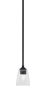 Zilo One Light Mini Pendant in Matte Black (200|560-MB-461)