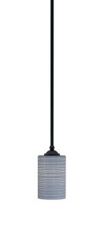 Zilo One Light Mini Pendant in Matte Black (200|560-MB-4062)