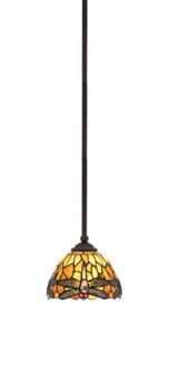 Zilo One Light Mini Pendant in Dark Granite (200|560-DG-9465)