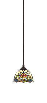 Zilo One Light Mini Pendant in Dark Granite (200|560-DG-9365)