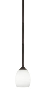 Zilo One Light Mini Pendant in Dark Granite (200|560-DG-615)