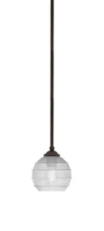 Zilo One Light Mini Pendant in Dark Granite (200|560-DG-5110)