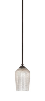 Zilo One Light Mini Pendant in Dark Granite (200|560-DG-4253)