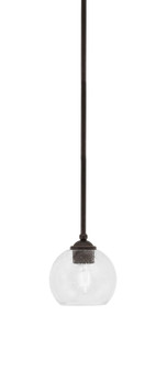 Zilo One Light Mini Pendant in Dark Granite (200|560-DG-4100)