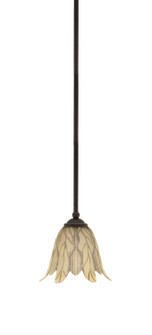 Zilo One Light Mini Pendant in Dark Granite (200|560-DG-1025)