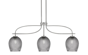 Cavella Three Light Island Pendant in Graphite (200|3936-GP-4902)