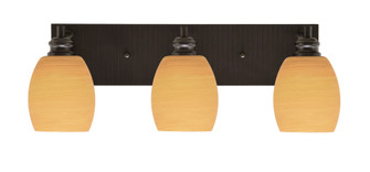 Edge Three Light Bath Bar in Espresso (200|1163-ES-625)