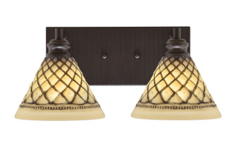 Edge Two Light Bath Bar in Espresso (200|1162-ES-7185)