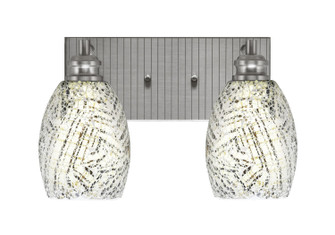 Edge Two Light Bath Bar in Brushed Nickel (200|1162-BN-5054)