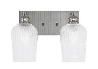 Edge Two Light Bath Bar in Brushed Nickel (200|1162-BN-4250)