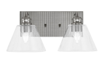 Edge Two Light Bath Bar in Brushed Nickel (200|1162-BN-302)