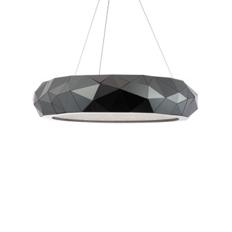 Mosaic LED Pendant in Black Polished Stainless Steel (529|BPD30230-BS)