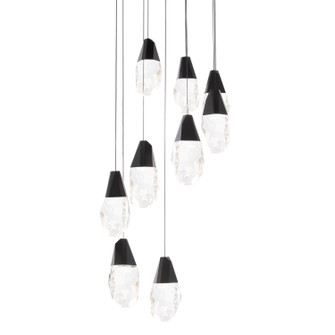 Martini LED Pendant in Black (529|BPD20209OH-BK)