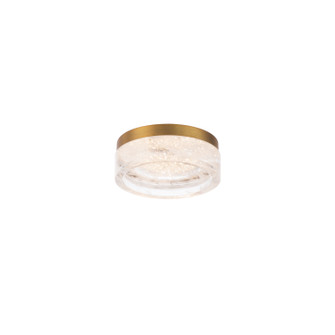 Melange LED Flush Mount in Aged Brass (529|BFM61208-AB)