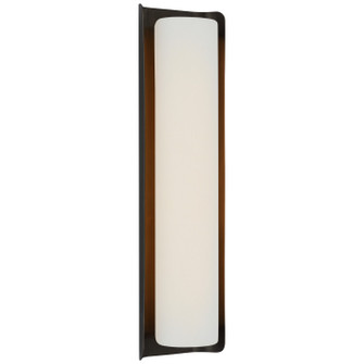 Penumbra LED Wall Sconce in Bronze and Linen (268|WS 2076BZ/L)