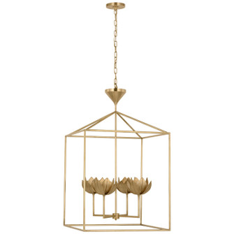 Alberto LED Lantern in Antique-Burnished Brass (268|JN 5303AB)