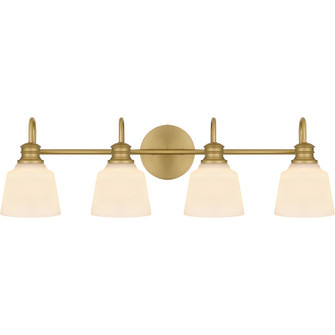 Hinton Four Light Bath in Aged Brass (10|HIN8630AB)