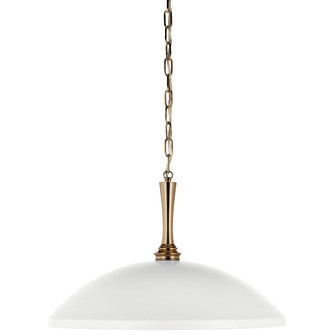 Delarosa One Light Pendant in White (12|52638WH)