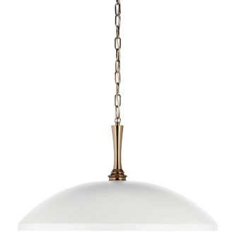 Delarosa One Light Pendant in White (12|52637WH)