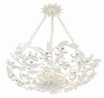 Marselle Six Light Semi Flush Mount in Matte White (60|MSL-306-MT_CEILING)