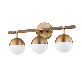 Enson Three Light Bath And Vanity in Patina Brass (67|B1408-PBR)