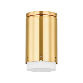 Asa One Light Flush Mount in Aged Brass (428|H870501-AGB)