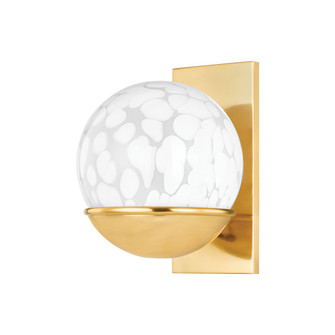 Cleo One Light Wall Sconce in Aged Brass (428|H833101-AGB)