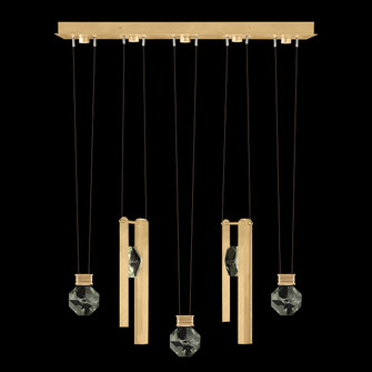 Aria LED Linear Pendant in Gold (48|100006-5-33444)
