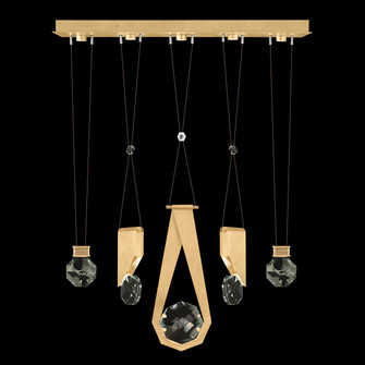 Aria LED Linear Pendant in Gold (48|100006-5-11244)