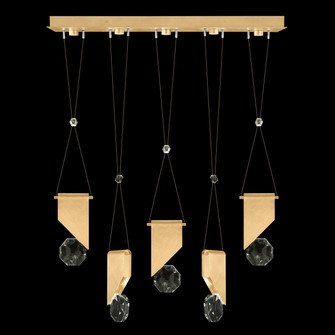 Aria LED Linear Pendant in Brushed Gold (48|100006-5-11111)