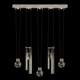 Aria LED Linear Pendant in Soft Ombre Silver (48|100006-4-33444)