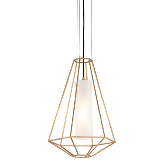 Silhouette One Light Pendant in Gold Leaf (67|F5213-GL)
