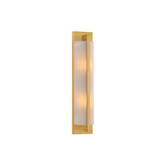 Newell Two Light Wall Sconce in Warm Brass (51|9-8606-2-322)