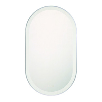 Sara LED Mirror in Matte Silver (40|47563-018)