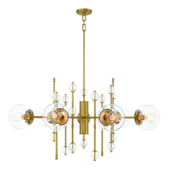 Traiton Nine Light Chandelier in Gold (40|47222-014)