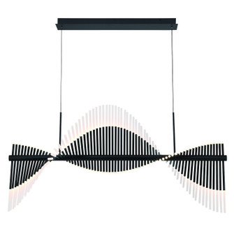 Voltik LED Chandelier in Matte Black (40|47126-022)