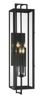 Knoll Road Four Light Wall Mount in Coal (7|73333-66A)