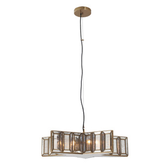 Lone Star Five Light Pendant in Artisan Brass (7|2192-863) Lone Star Five Light Pendant in Artisan Brass (7|2192-863)