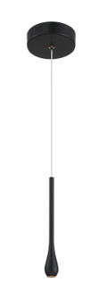 Pingo LED Mini Pendant in Coal Black (42|P1461-66A-L)