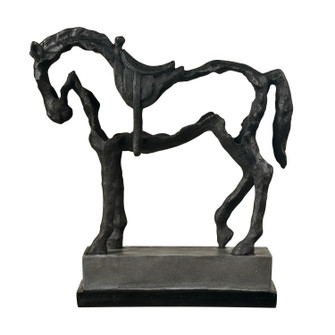 Noble Sculpture in Aged Black (45|S0037-12029)