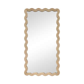 Oak Ripple Wall Mirror in Medium Oak (45|H0036-11943)