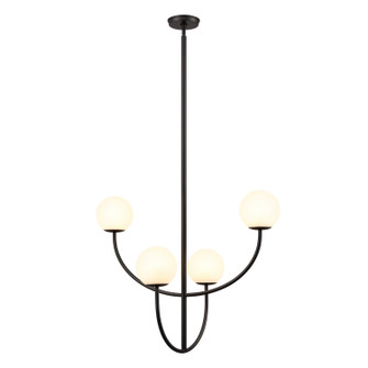 Doby Four Light Pendant in Matte Black (45|H0018-10371)