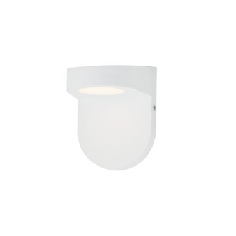 Ledge LED Outdoor Wall Sconce in White (16|86198WT)