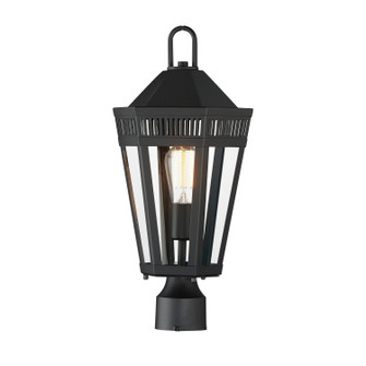 Oxford One Light Outdoor Post Mount in Black (16|30590CLBK)